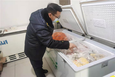 嵯崗鎮開展冷鏈食品專項突擊檢查 筑牢食品安全防線